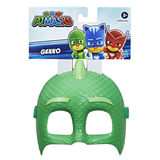 PJ Masks Gekko Hero Mask frontal view for imaginative play