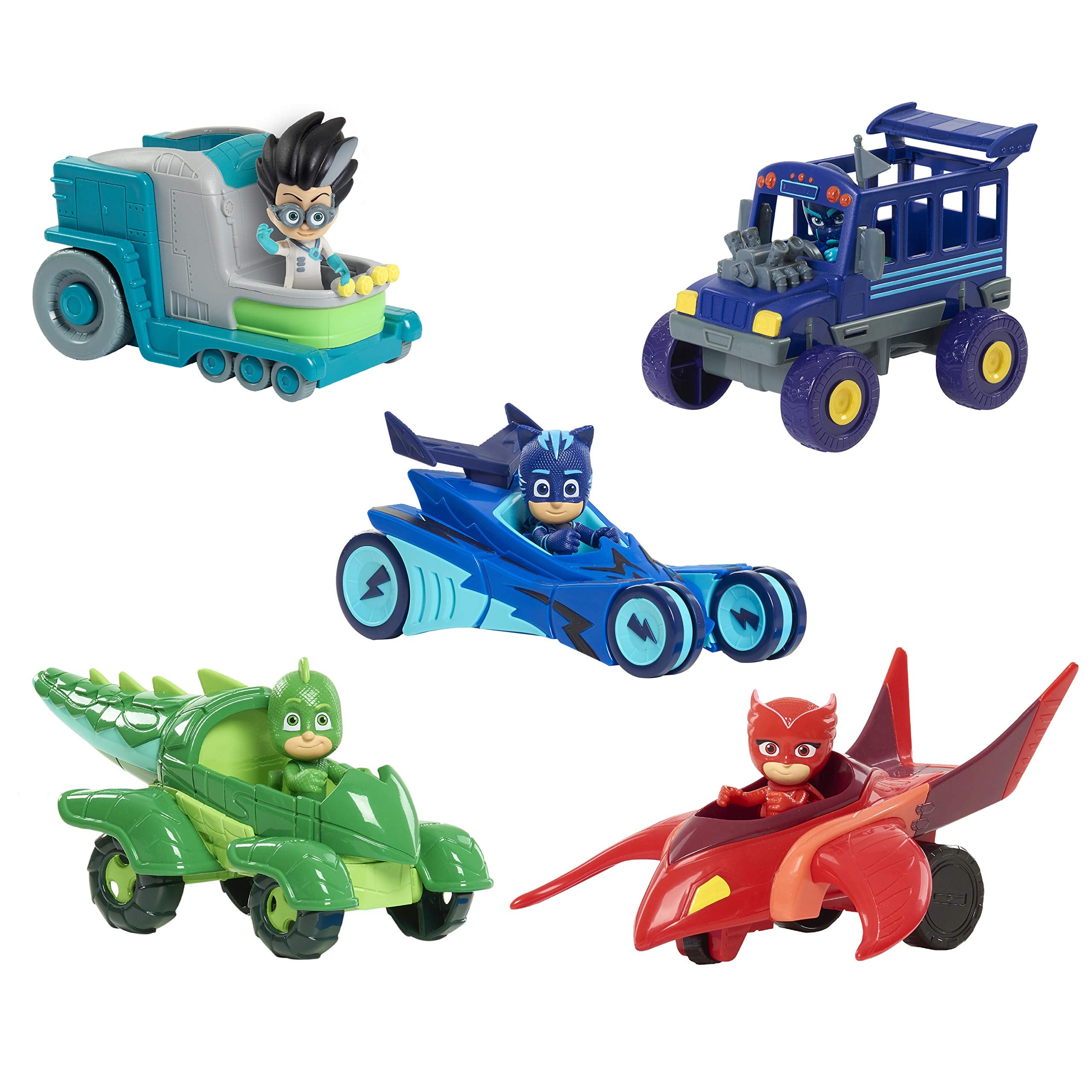 PJ Masks Gekko-Mobile packaging showing included figure and vehicle