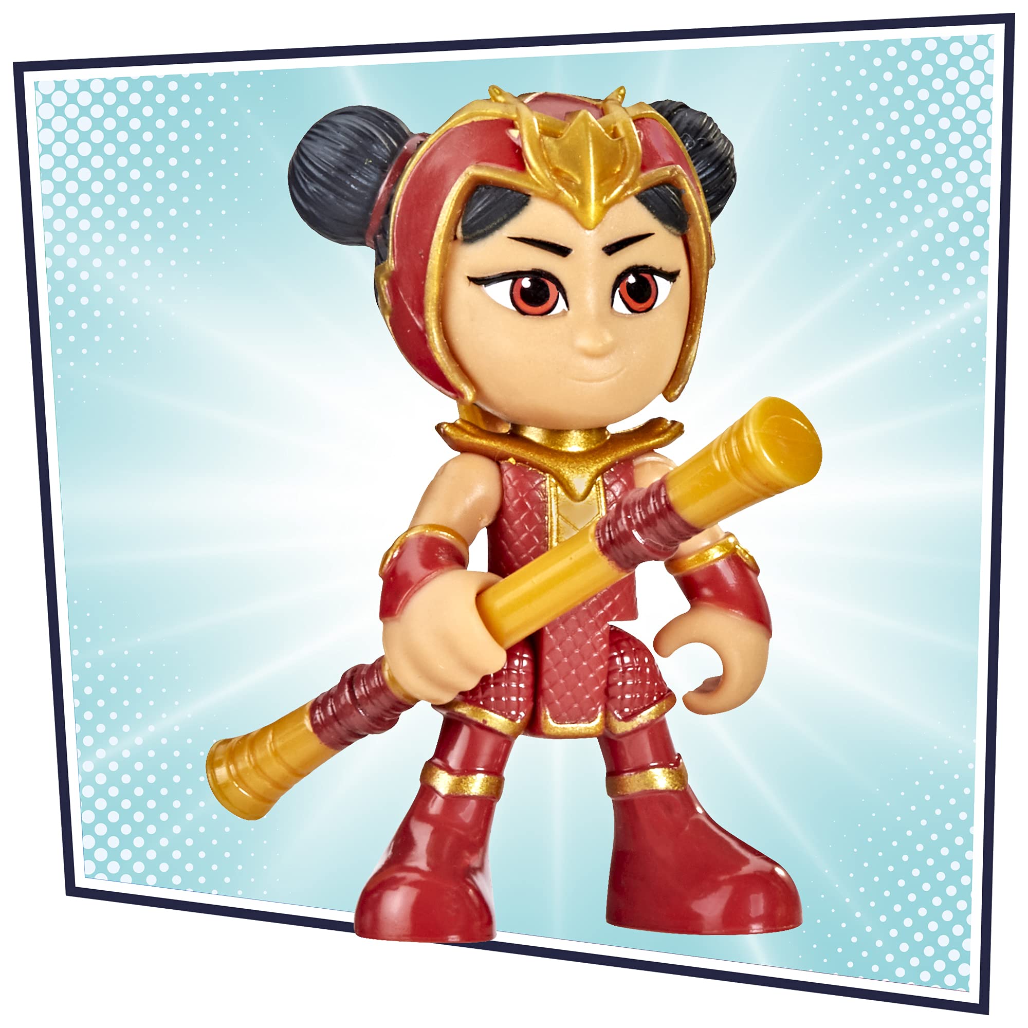 PJ Masks An Yu figure with staff for guardian-themed imaginative play