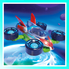 PJ Masks cockpit seats six figures for team play and missions.