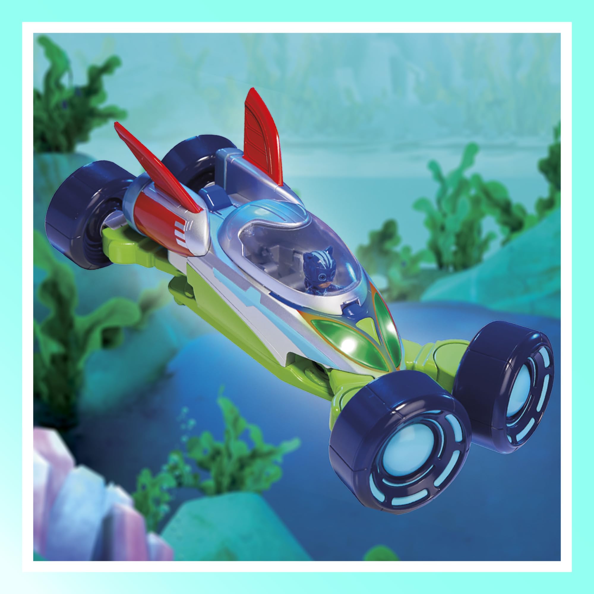 PJ Masks six-figure compatibility lets kids assemble the Power Heroes.