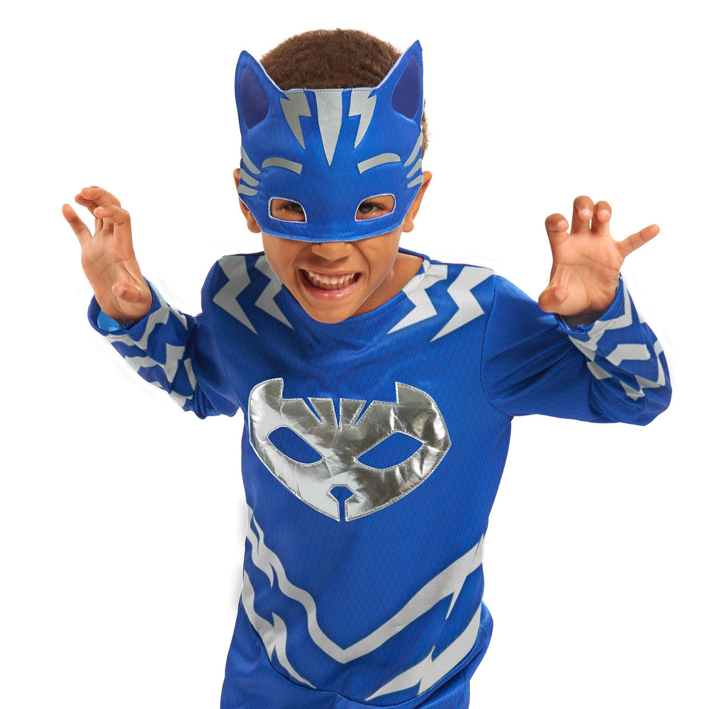 PJ Masks Turbo Blast Catboy fabric mask to complete the costume look