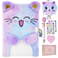 PJDRLLC cat diary with lock cover boosts privacy and personal journaling on the go.