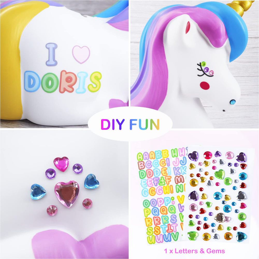 PJDRLLC unbreakable plastic piggy bank withstands drops.