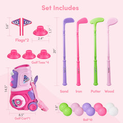 PJG Toddler Golf Set four tees for structured practice sessions