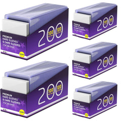 PJU 1000-card sleeves pack shows hard and soft sleeves for total protection.