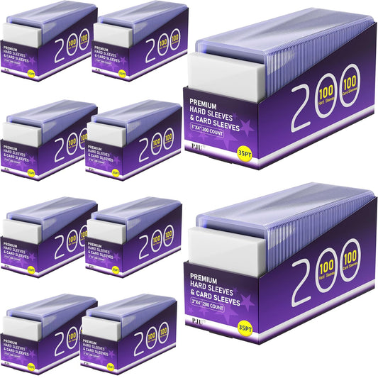 PJU 2000 hard sleeves pack protects and organizes your collection.