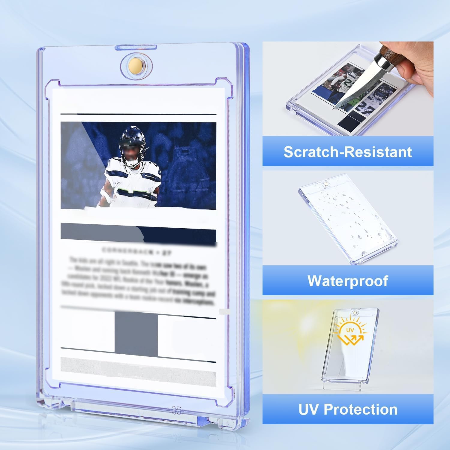 PJU 30ct Magnetic Card Holder display-ready setup supports organized collections
