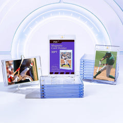PJU 30ct Magnetic Card Holder UV protection detail helps reduce fade risk