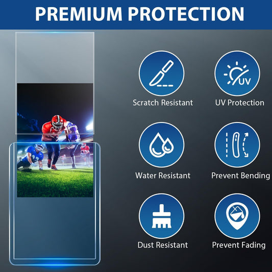 PJU soft card sleeves offer snug 2.6x3.6 fit for display-ready cards.