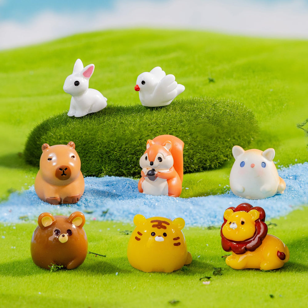 pkaoakyo forest scene figurine for miniature landscapes