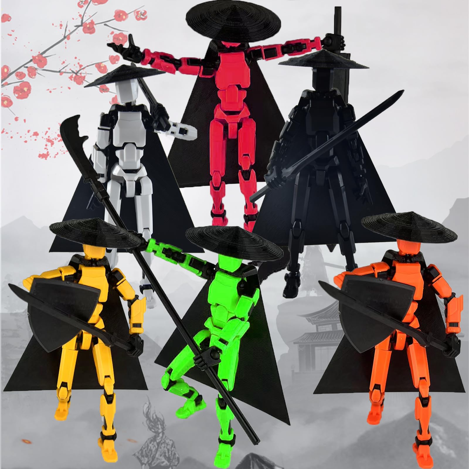 PkghoKids T13 12 hand shapes plus weapons enhance customization options.