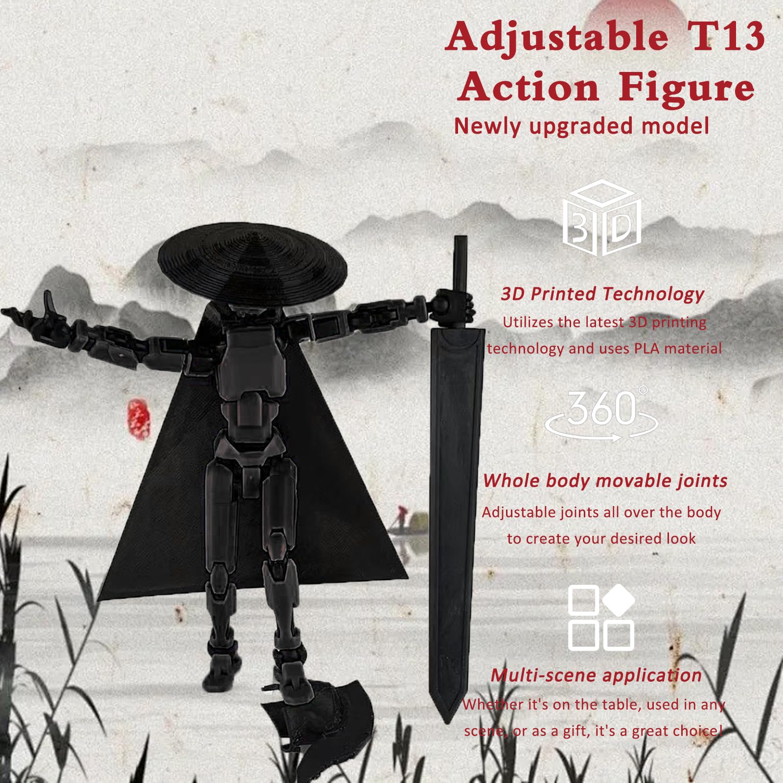 PkghoKids T13 eight weapons for varied imaginative setups