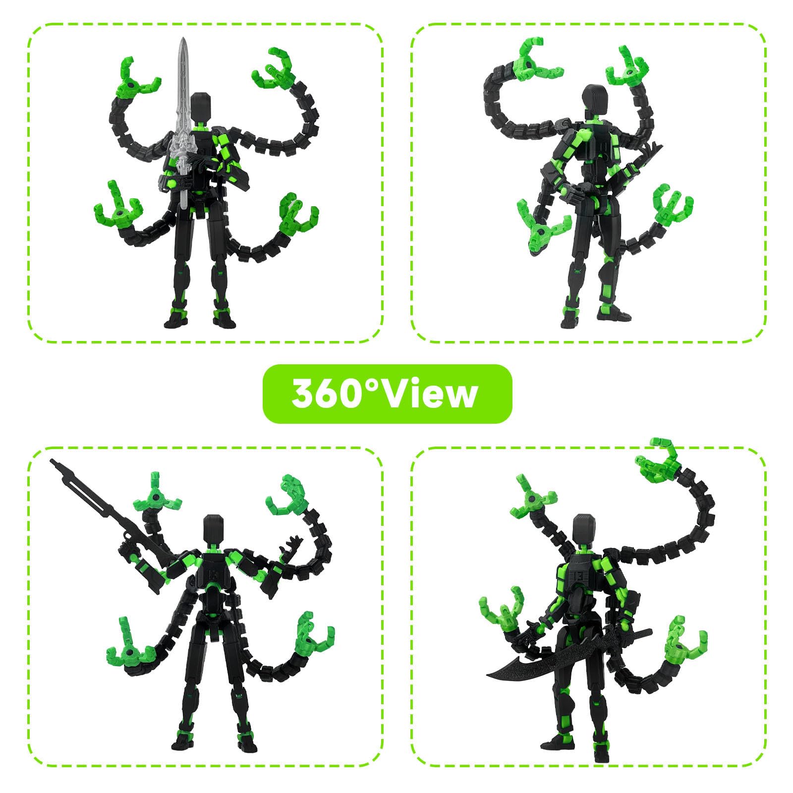 PkghoKids T13 dynamic poses support sketching and art references.