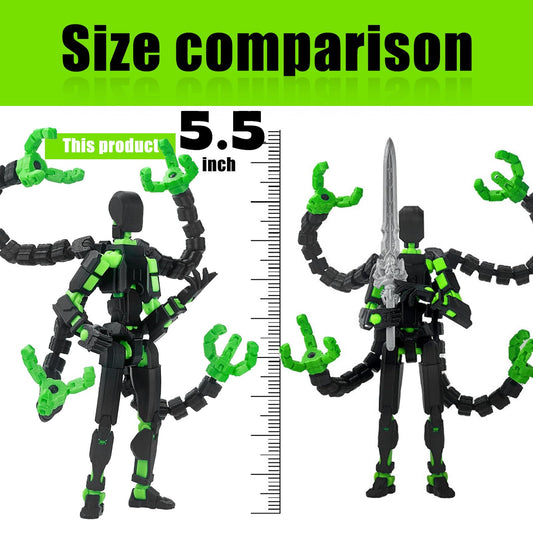 PkghoKids T13 weapon options highlighted for customizable action scenes.