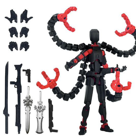 PkghoKids T13 action figure accessories assembly for versatile pose options.