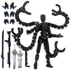 PkghoKids T13 action figure ready for desk display and pose versatility.