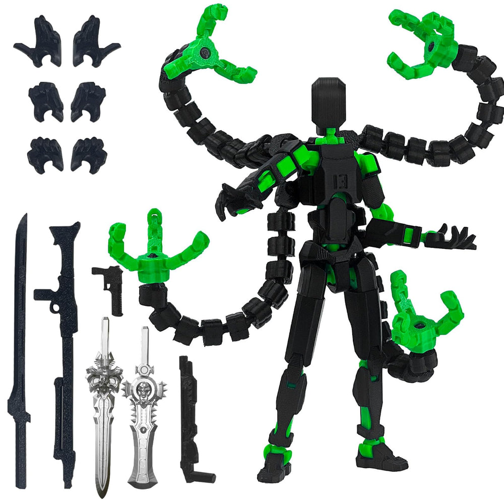 PkghoKids T13 assembled figure for dynamic posing and display