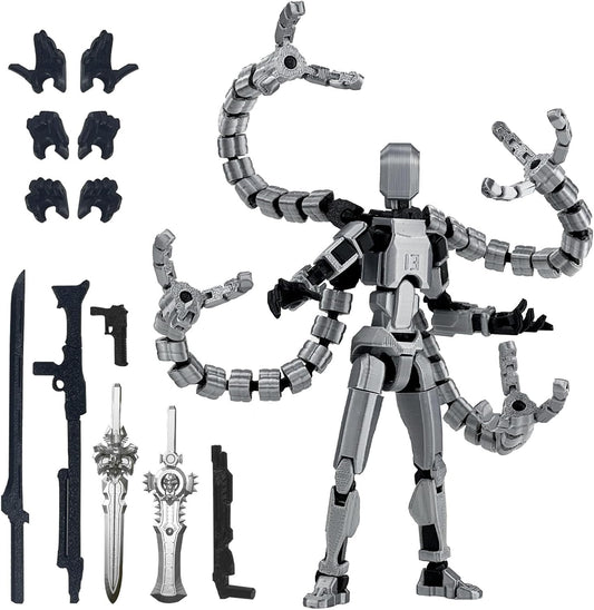 PkghoKids T13 assembly completed figure ready for dynamic display.