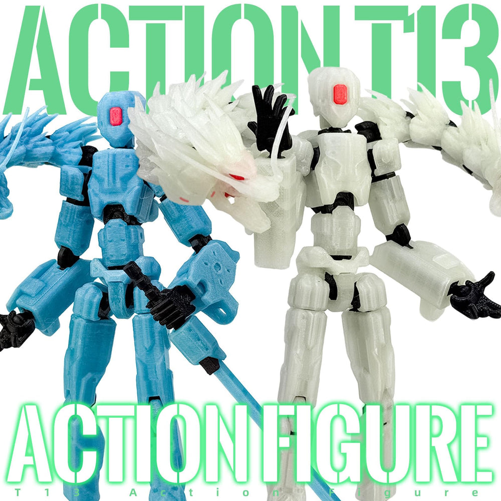 Multi-jointed movability supports creative posing.