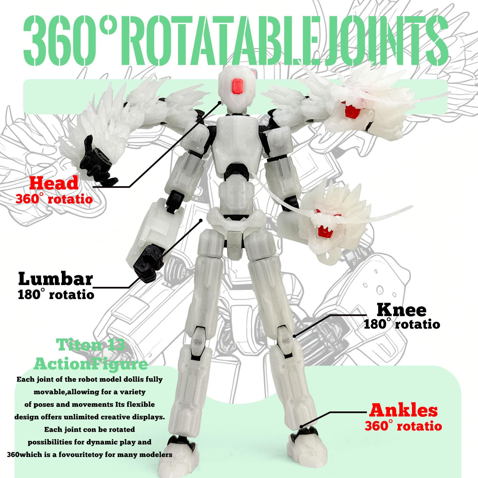 Ideal gift for action figure lovers and decor enthusiasts.