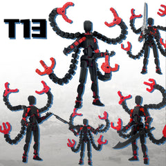 PkghoKids T13 five point five inch size fits on shelves and desks.