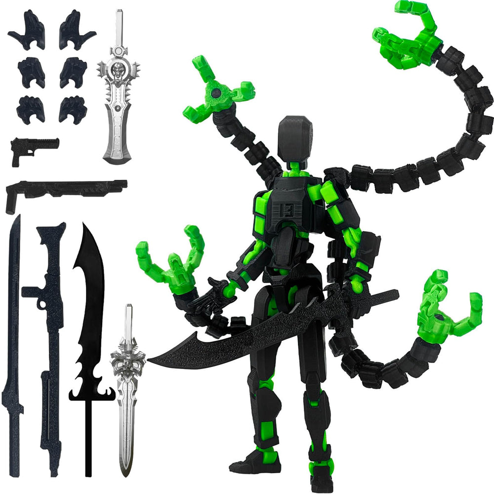 PkghoKids T13 fully articulated figure for dynamic posing and display.