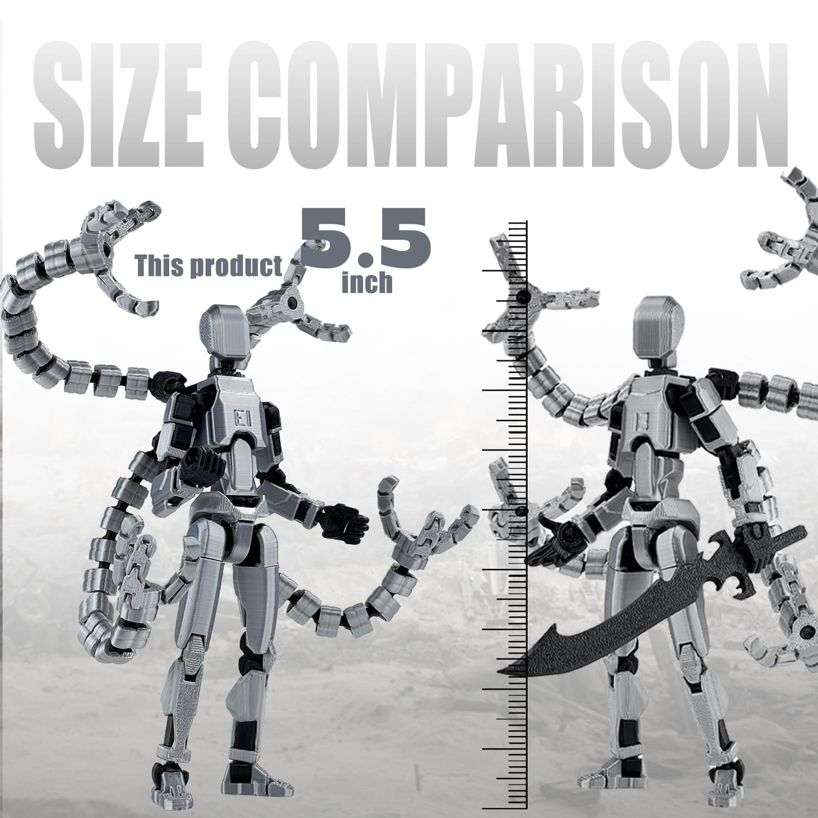 PkghoKids T13 with fully articulated joints for dynamic poses and storytelling.