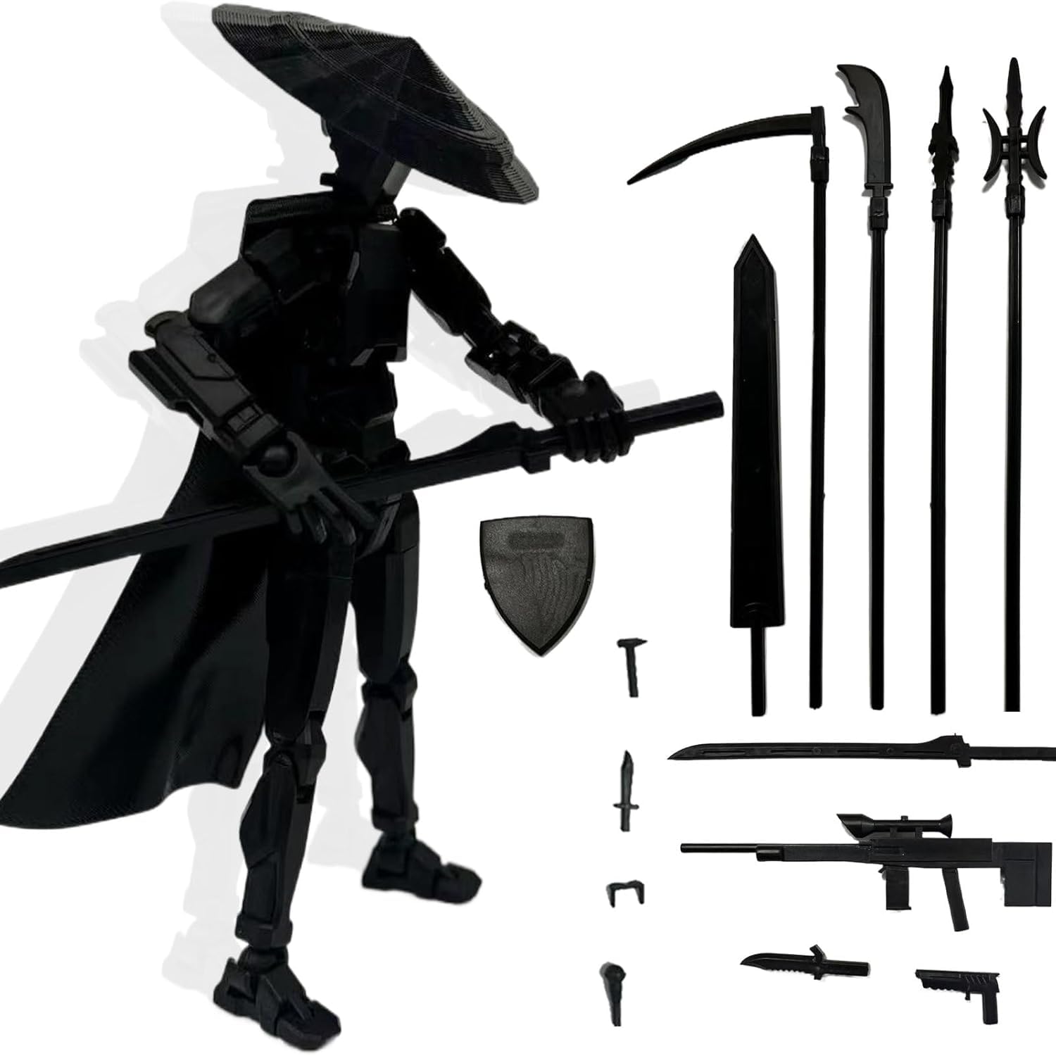 PkghoKids T13 fully assembled action figure ready for posing and play