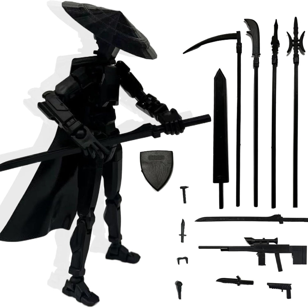 PkghoKids T13 fully assembled action figure ready for posing and play