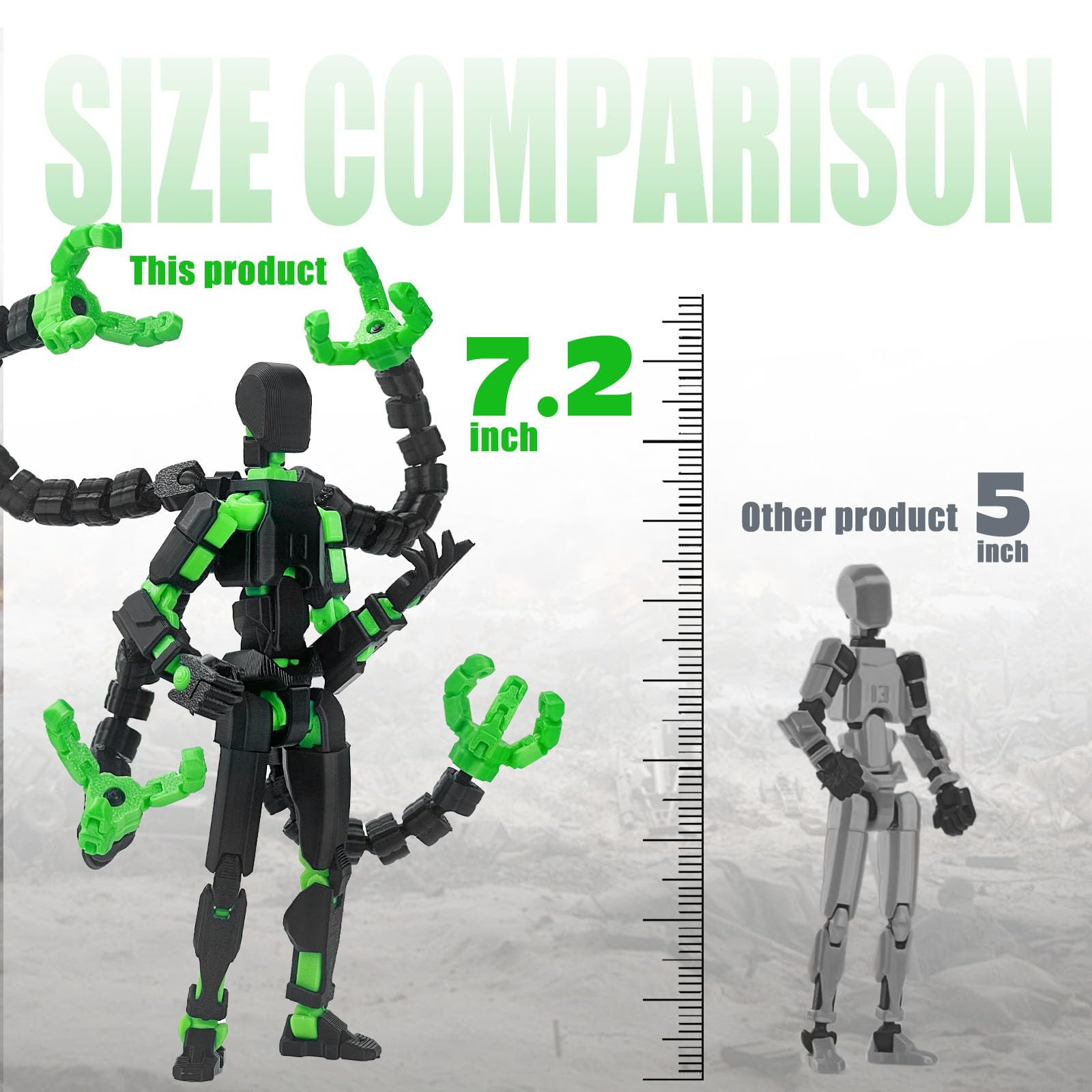 PkghoKids T13 fully jointed figure enables versatile poses
