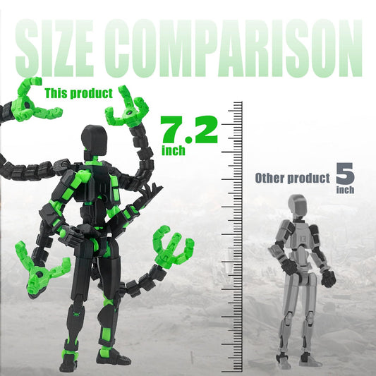 PkghoKids T13 fully jointed figure enables versatile poses