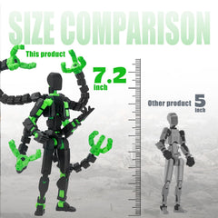 PkghoKids T13 fully jointed figure enables versatile poses