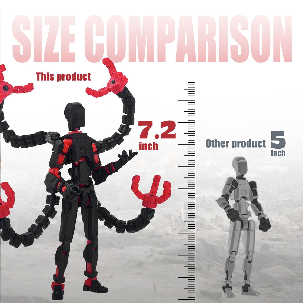 PkghoKids T13 interchangeable hands and weapons for customized character styles.