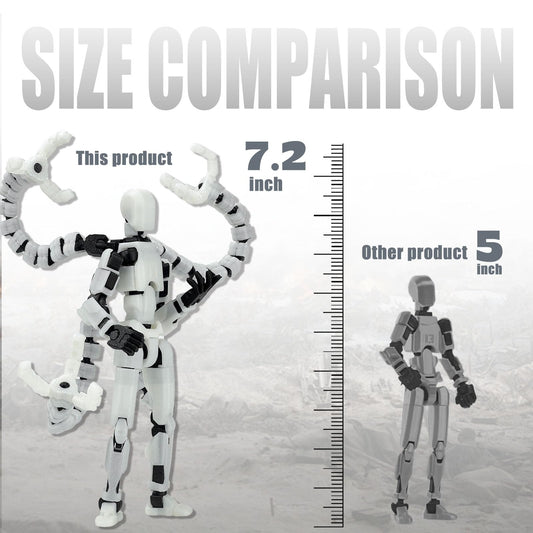 PkghoKids T13 multi-jointed figure in mid pose ideal for photography props.