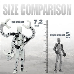 PkghoKids T13 multi-jointed figure in mid pose ideal for photography props.