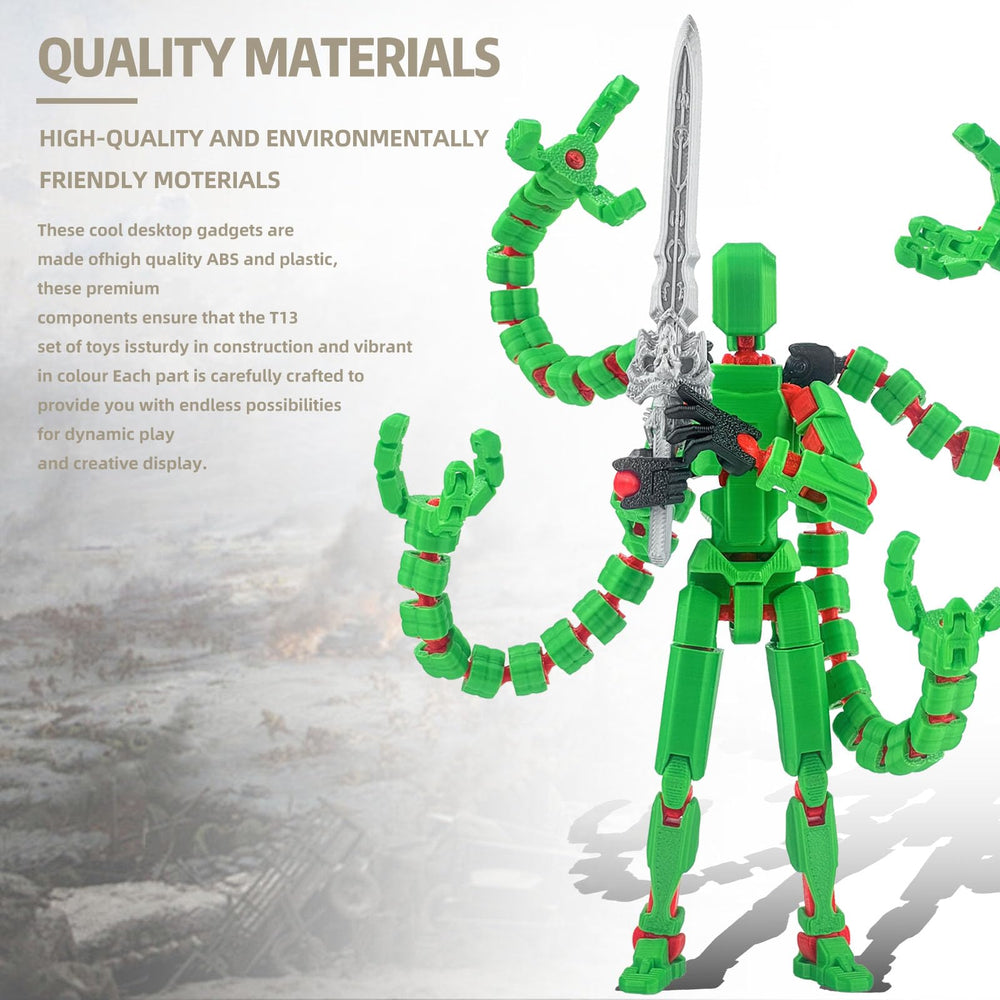 PkghoKids T13 PETG durability delivers sturdy, vibrant figures.
