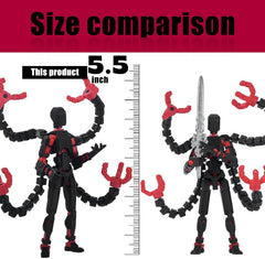 PkghoKids T13 seven weapon options for customizable character setups.