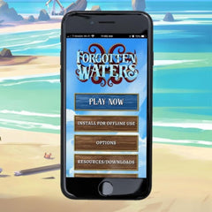 Forgotten Waters on-table setup encourages quick starts and immersive seafaring adventures.