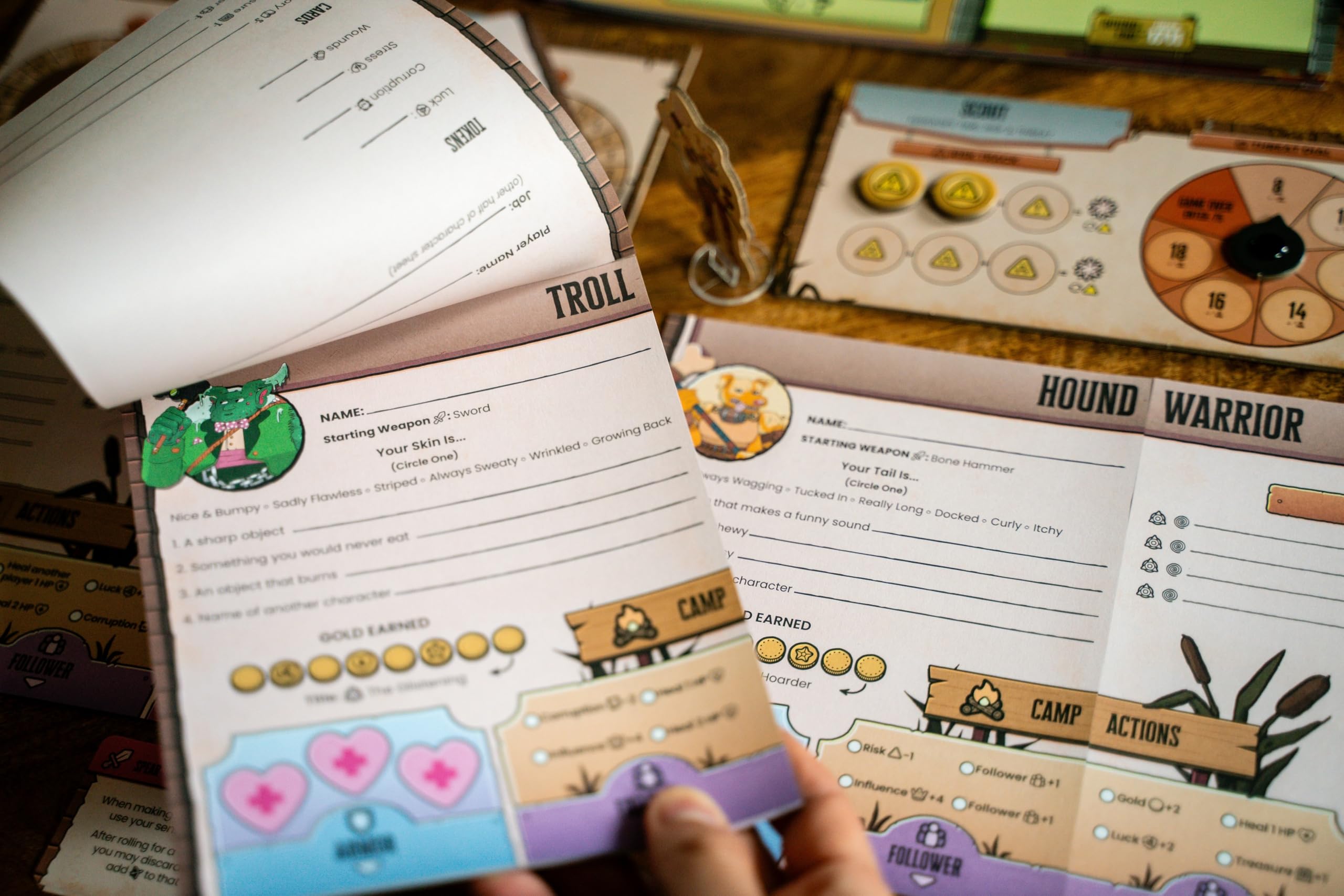 Plaid Hat Games Freelancers ages 14 and up, family-friendly complexity