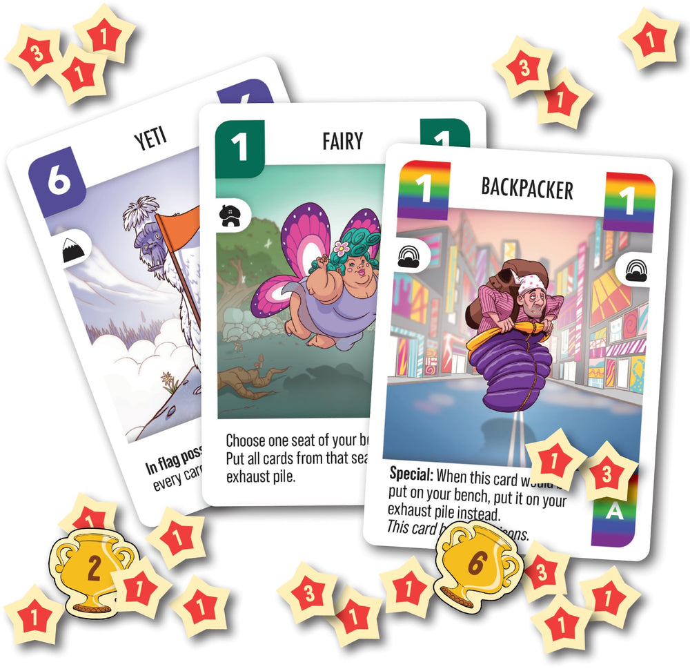 Plan B Games Challengers Beach Cup trainer cards add strategic options.