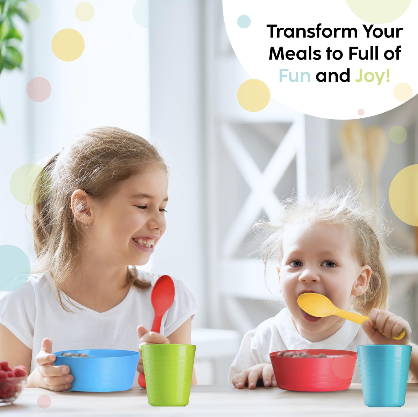 PLASKIDY Kids Cups dishwasher and microwave safe for easy cleaning.