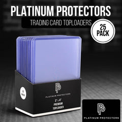 Platinum Protectors ready pack of 1,000 sleeves protects standard trading cards during handling.