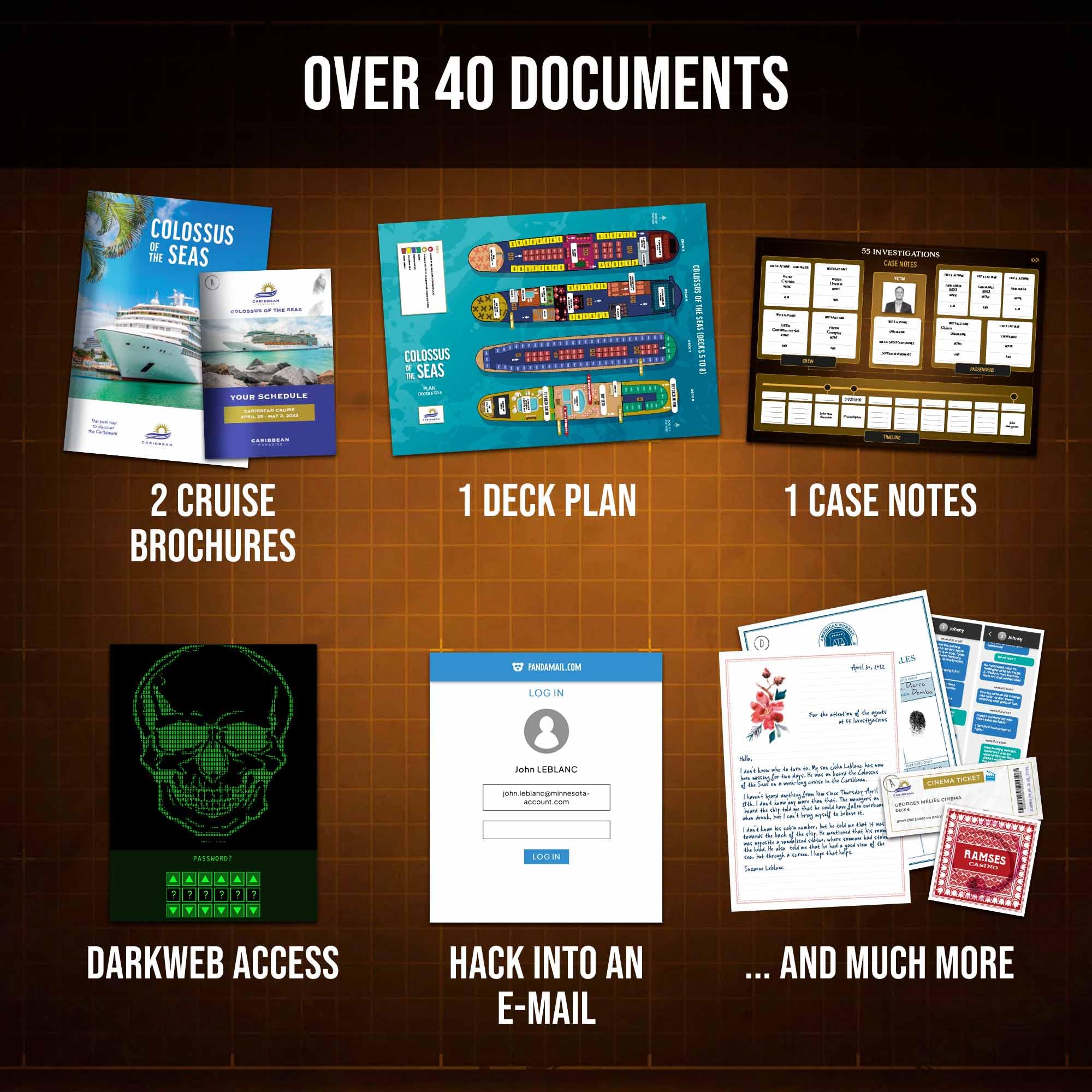 Platonia Games PROFILER board game session conveys immersive group play