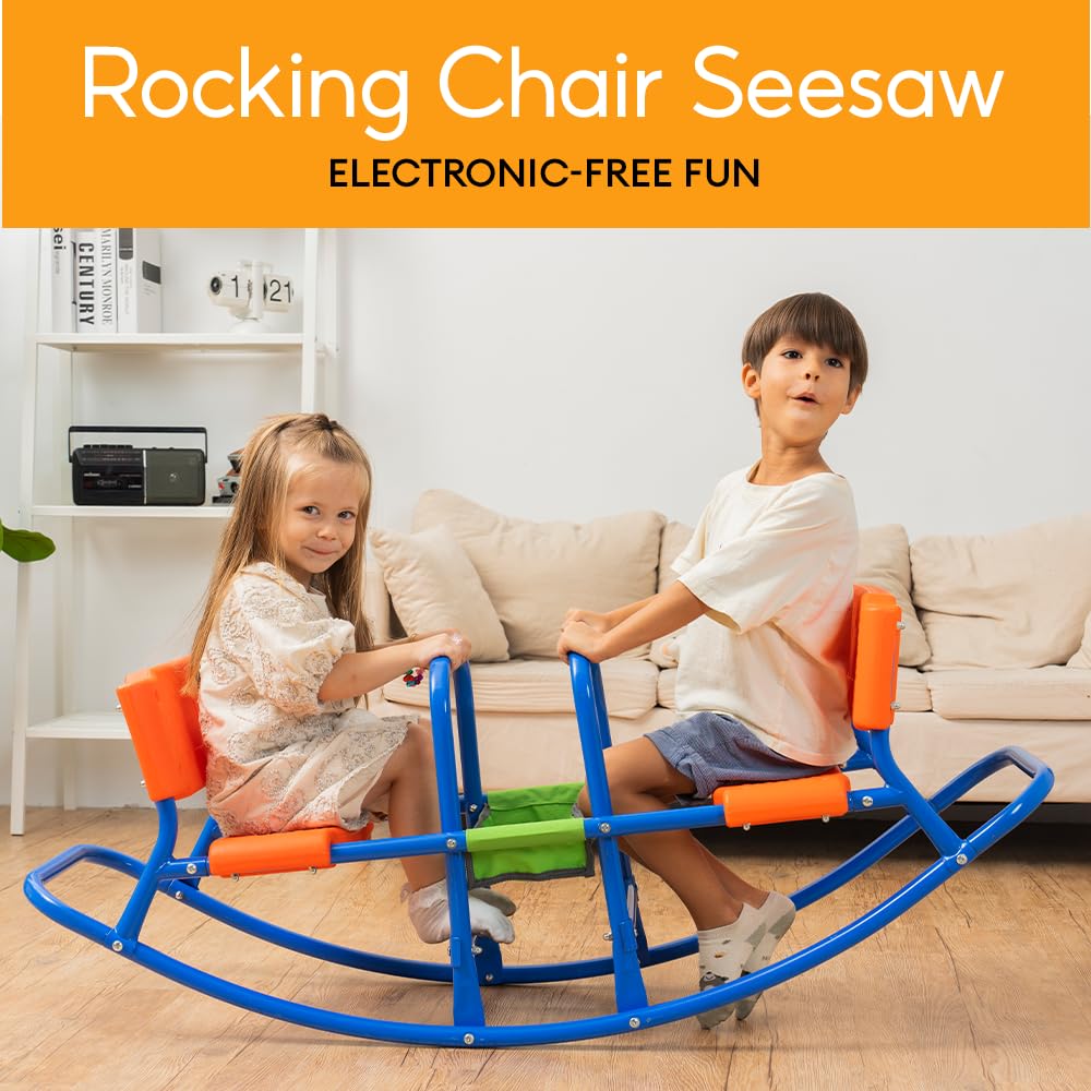 PLATPORTS seesaw for ages 3-5 is ideal for outdoor gift-giving