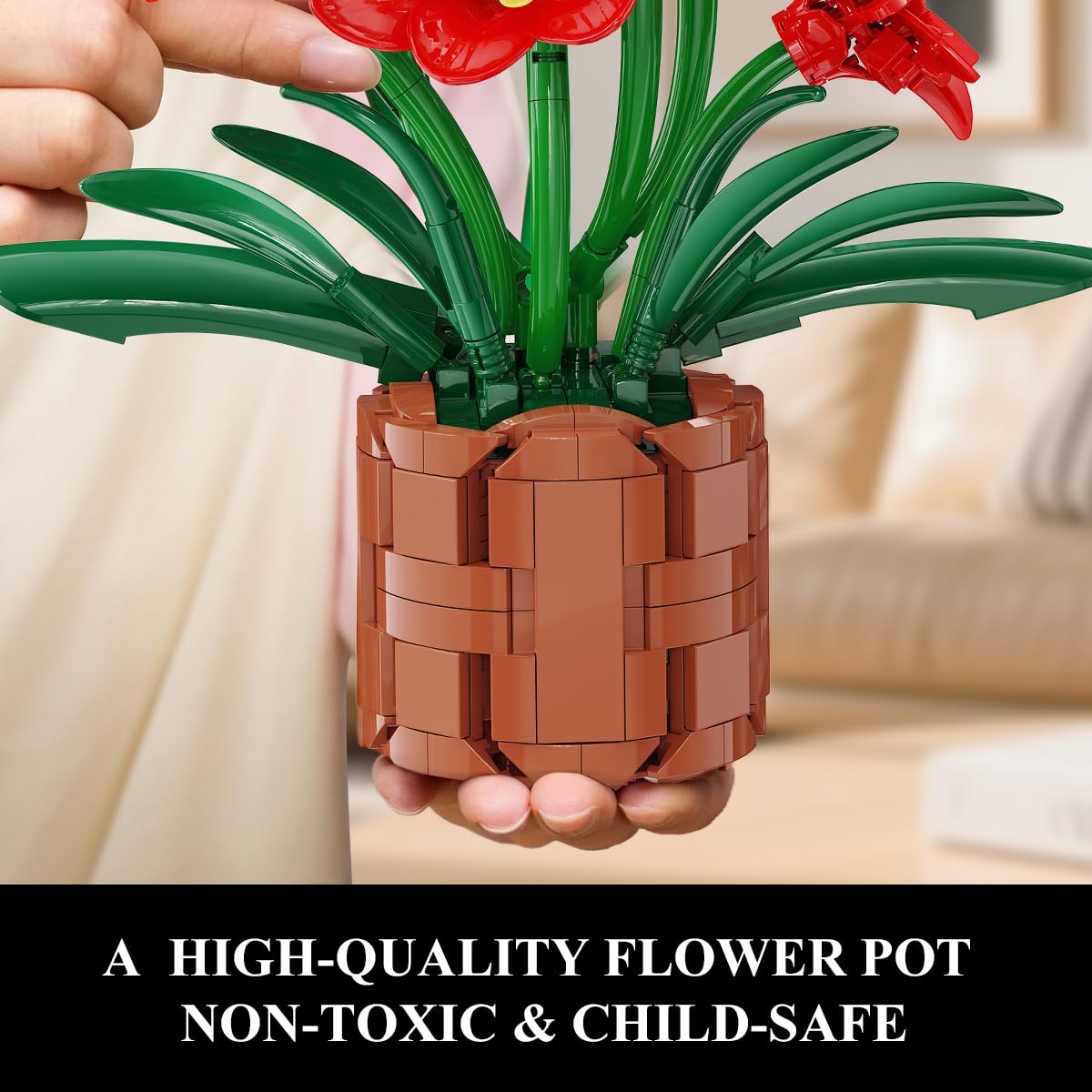 PLAXSOON Amaryllis Bonsai as a gift idea conveys thoughtfulness and lasting joy