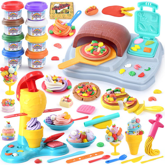 PLAY 2 in 1 Color Dough Ice Cream Machine for imaginative play.