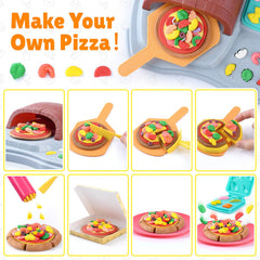 PLAY 2 in 1 Color Dough Molds and accessories for creative crafting.