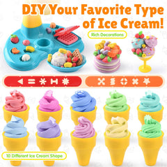 PLAY 2 in 1 Color Dough Pizza making scene for imaginative meals.