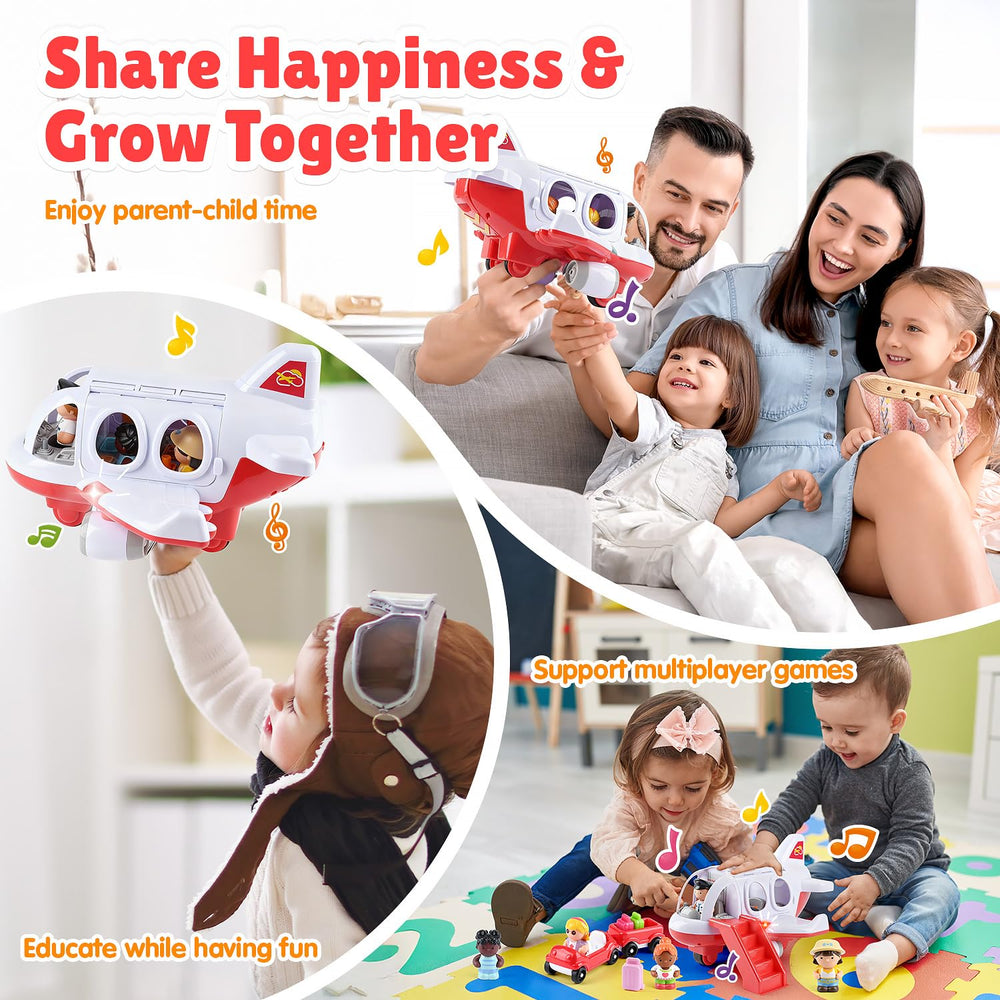 PLAY Airplane Toy with figures enabling family role-play adventures